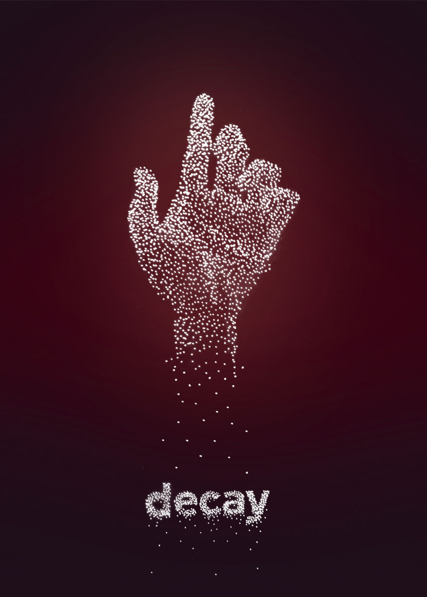 ishaarah_arnold_blank_poster_decay