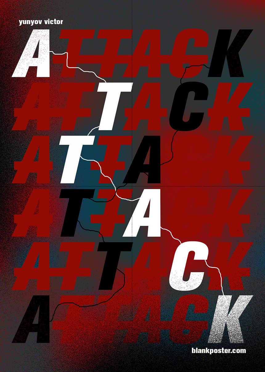Victor_Yunov_Blank_Poster_Attack